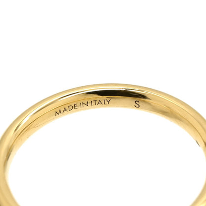 Louis Vuitton Bangle Bracelet Rigid LV Eclipse Gold Plated Logo Design — view 5