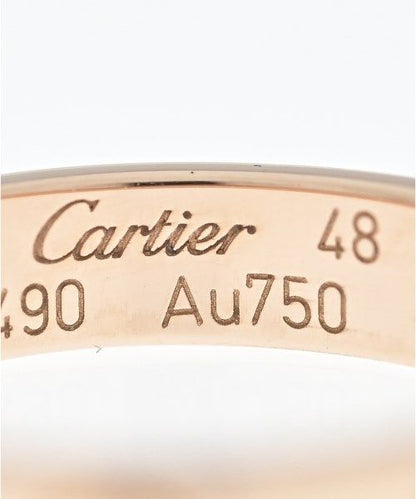 Cartier Love Wedding Ring Mini 18K Pink Gold New — view 4