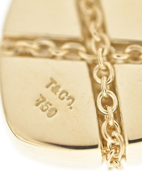 Tiffany & Co Chain Cross Heart Pendant 18K Yellow Gold New Necklace — view 5