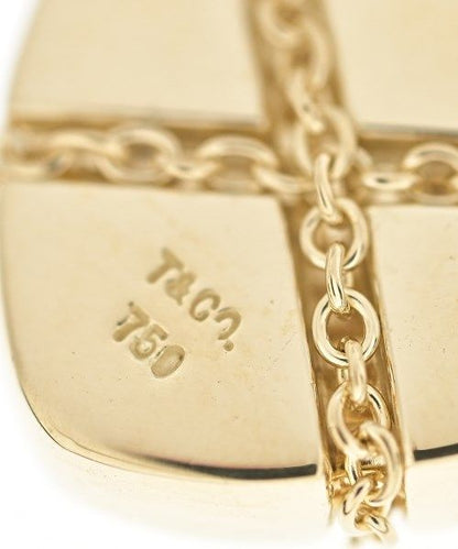 Tiffany & Co Chain Cross Heart Pendant 18K Yellow Gold New Necklace — view 5