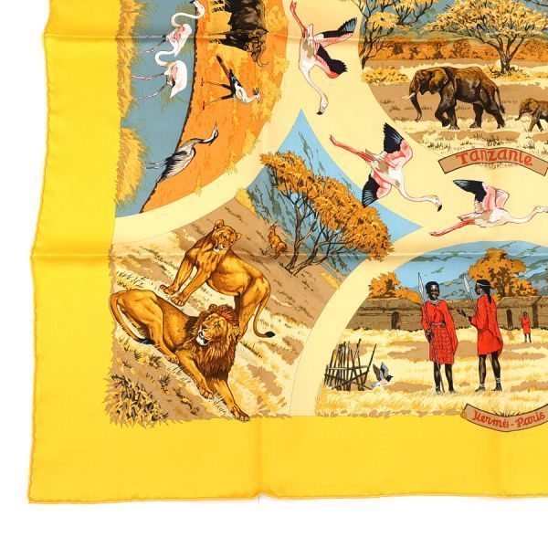 Hermes Carre 90 Tanzanie Scarf — view 6