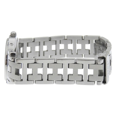 Hermes Clipper Stainless Steel Quartz Analog Display Bronze Dial Watch — view 4