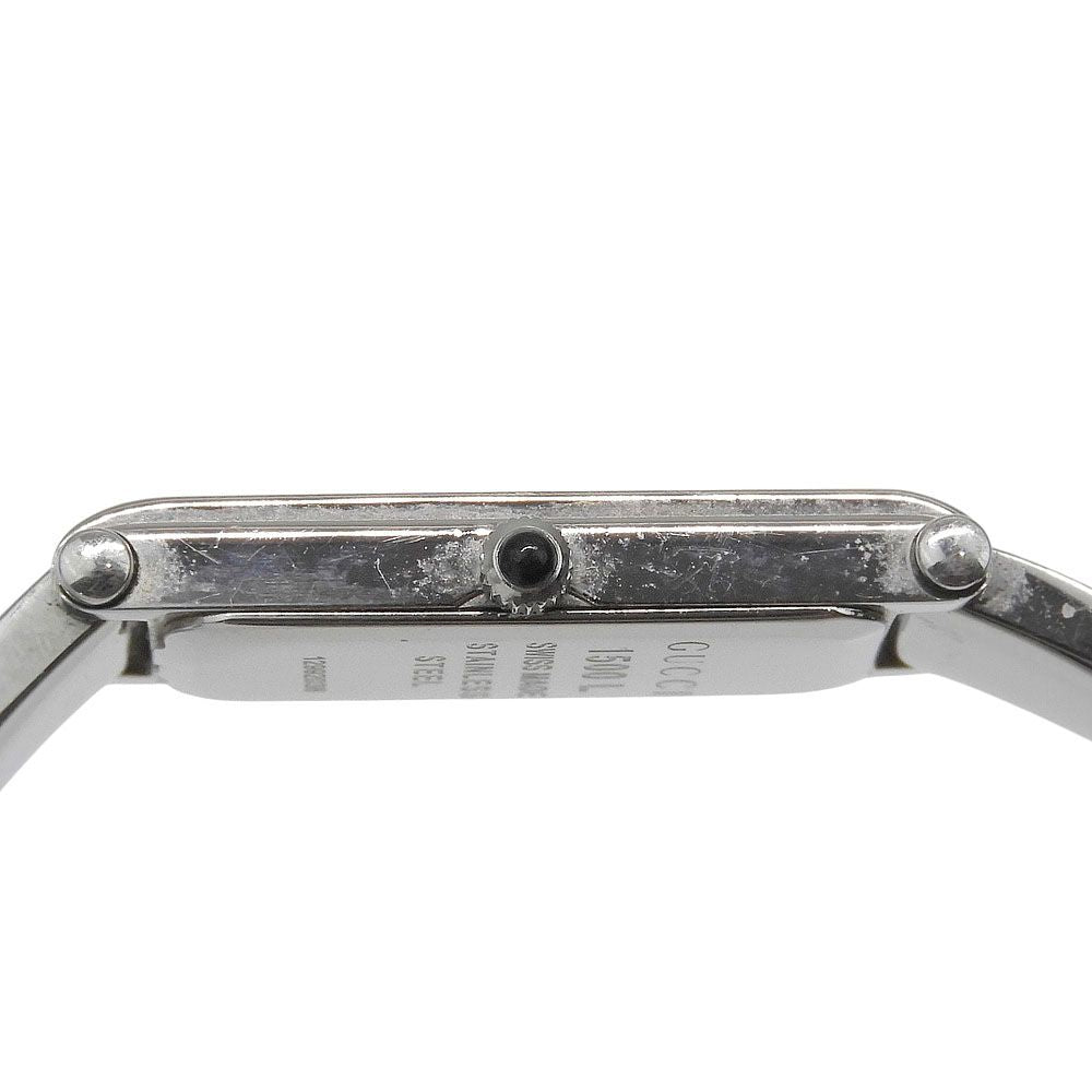 Gucci Stainless Steel Quartz Analog Display Silver Dial Watch — view 7