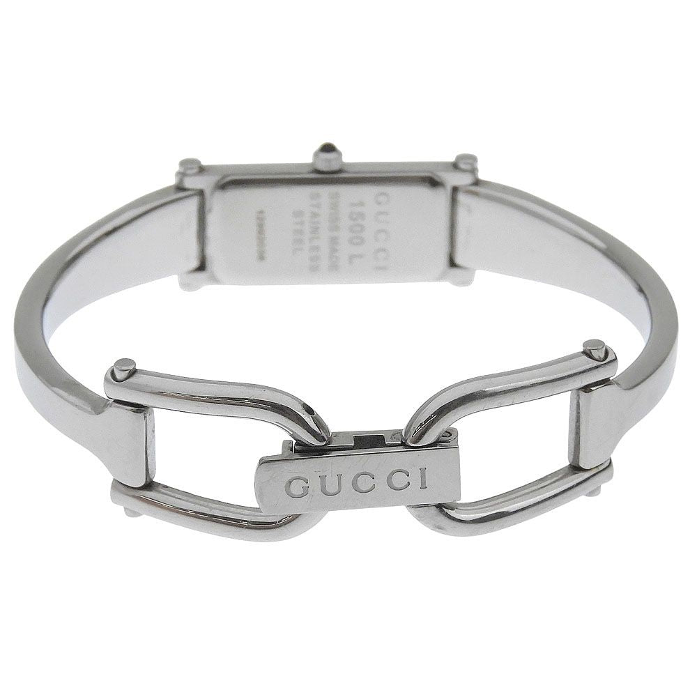 Gucci Stainless Steel Quartz Analog Display Silver Dial Watch — view 5