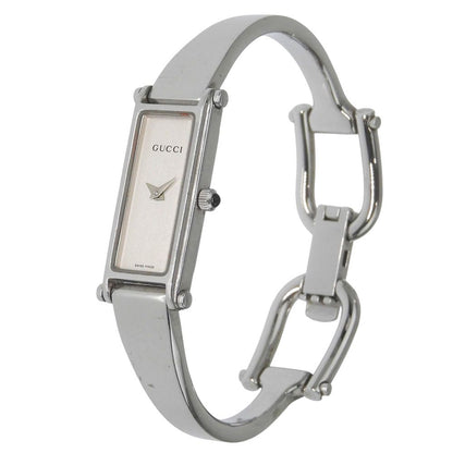 Gucci Stainless Steel Quartz Analog Display Silver Dial Watch — view 2