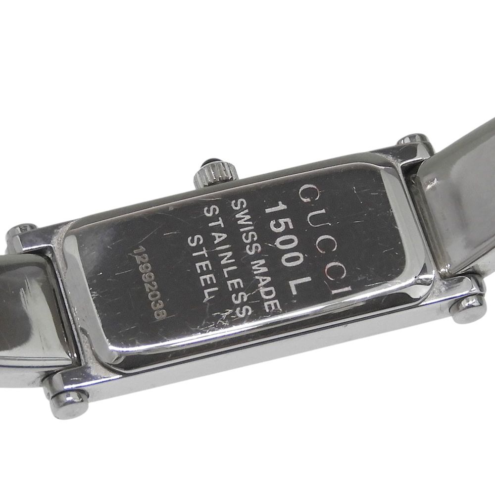 Gucci Stainless Steel Quartz Analog Display Silver Dial Watch — view 6