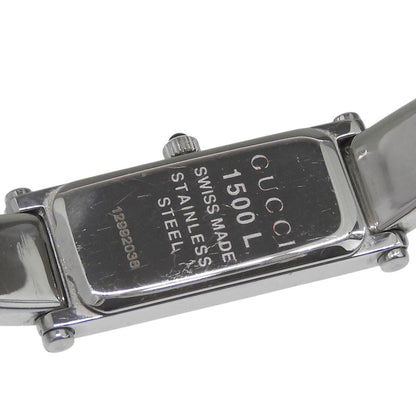 Gucci Stainless Steel Quartz Analog Display Silver Dial Watch — view 6