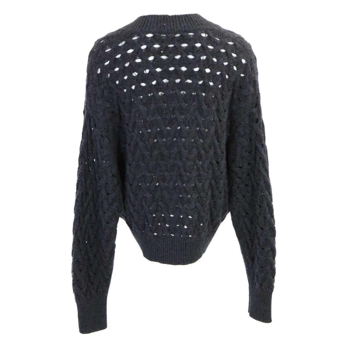Brunello Cucinelli Cashmere Silk Sequin Knit Cardigan — view 2