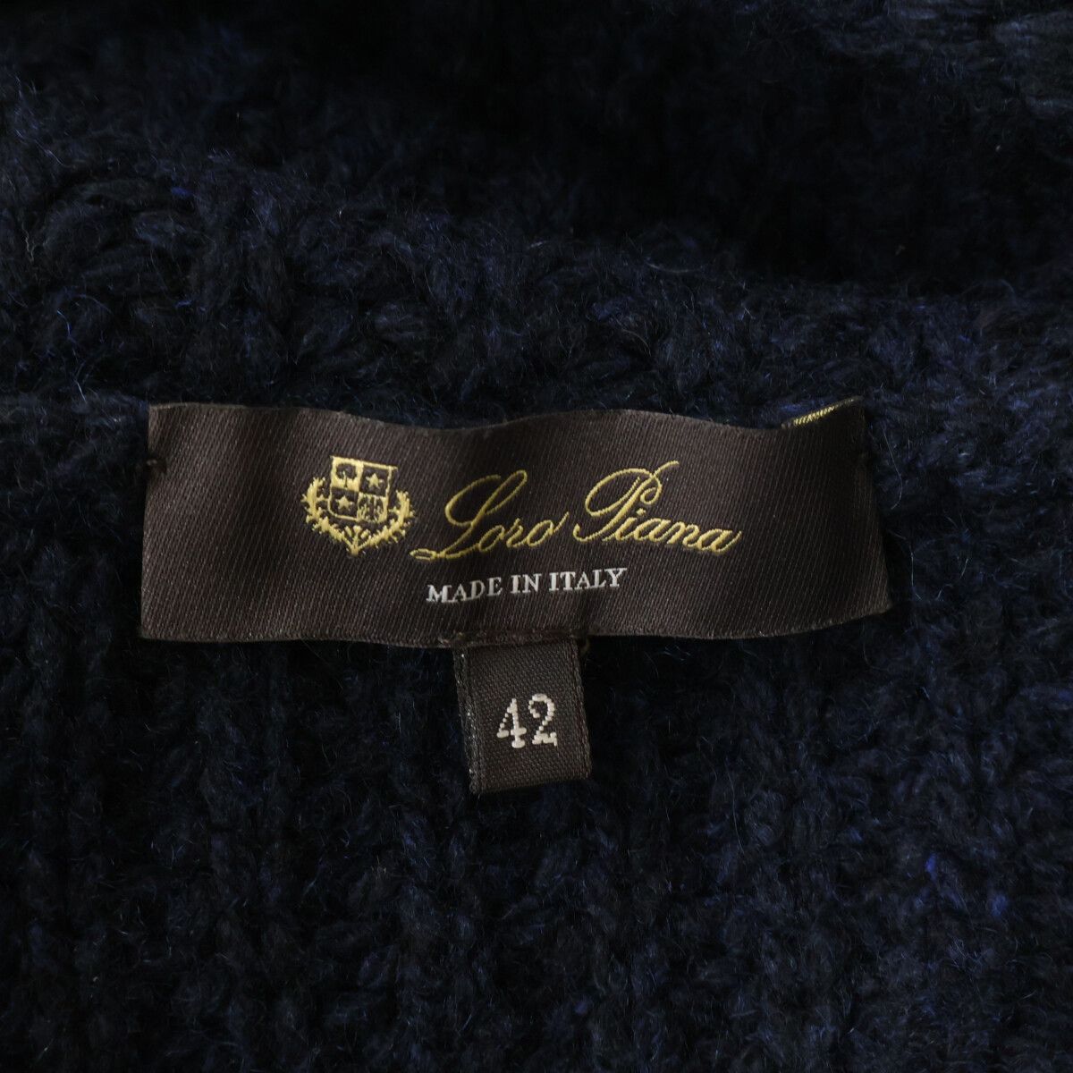 Loro Piana Cashmere Turtleneck Knit Sweater 42 — view 5
