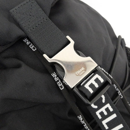 Celine Medium Trekking Backpack Black Nylon — view 7