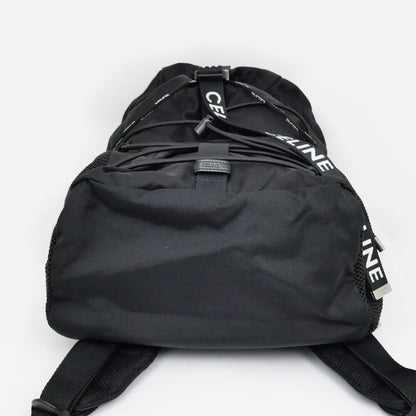 Celine Medium Trekking Backpack Black Nylon — view 3
