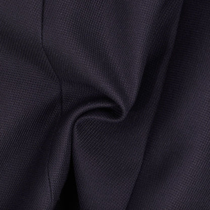 Dior Vest Gilet Long with Belt Asymmetric Top Wool Silk Navy US 4 — view 7