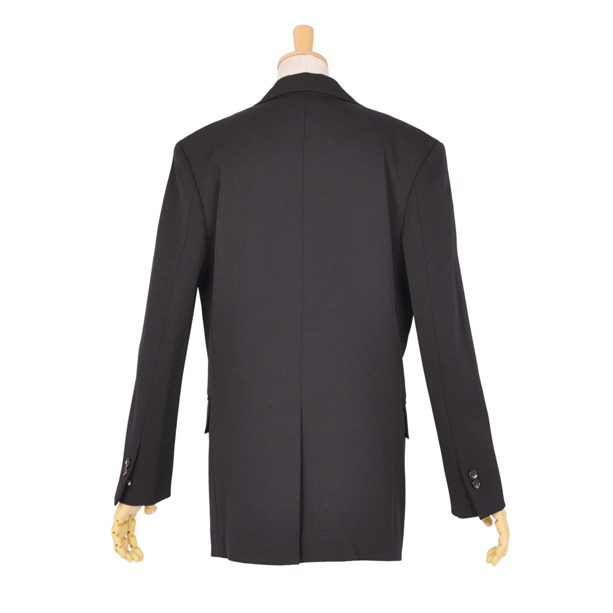 Bottega Veneta Tailored Jacket Double Breasted Wool Black 34 — view 6