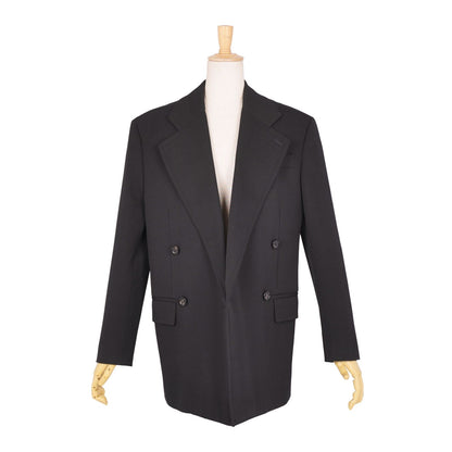 Bottega Veneta Tailored Jacket Double Breasted Wool Black 34 — view 4