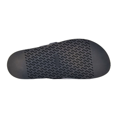 Hermes Sandals Jackson Kelly Shoes Leather Black — view 8