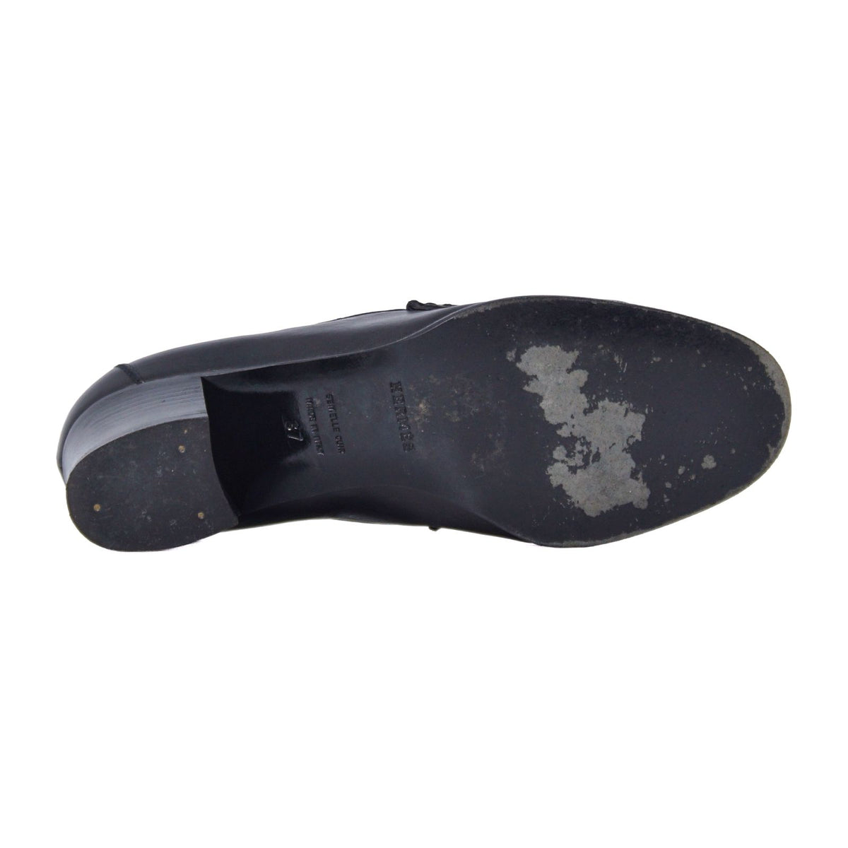 Hermes Loafers Moccasins Constance H Logo Shoes — view 8