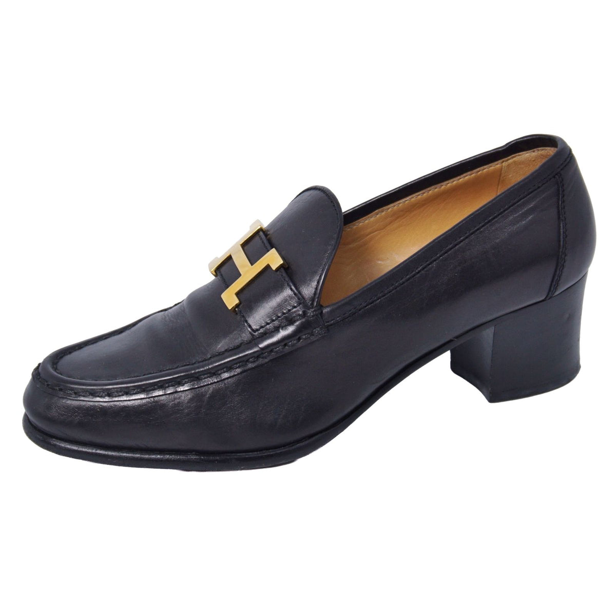 Hermes Loafers Moccasins Constance H Logo Shoes