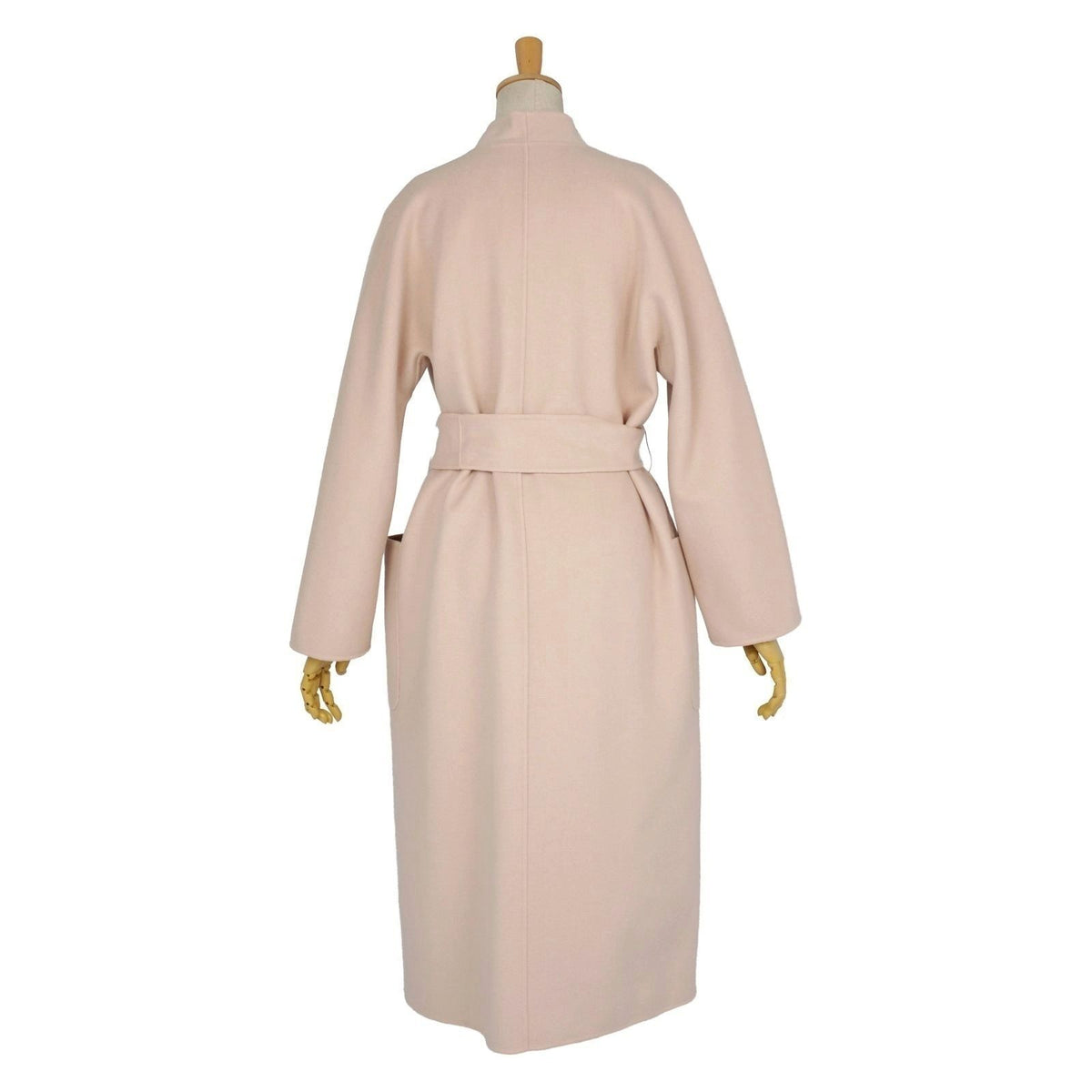 Max Mara Studio Coat Long Cucito Mano Double Breasted Wool Cashmere Face — view 6