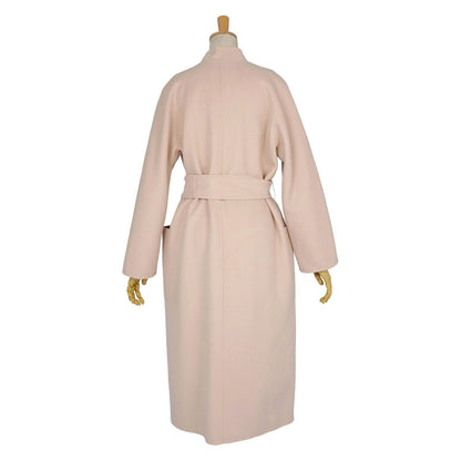 Max Mara Studio Coat Long Cucito Mano Double Breasted Wool Cashmere Face — view 6