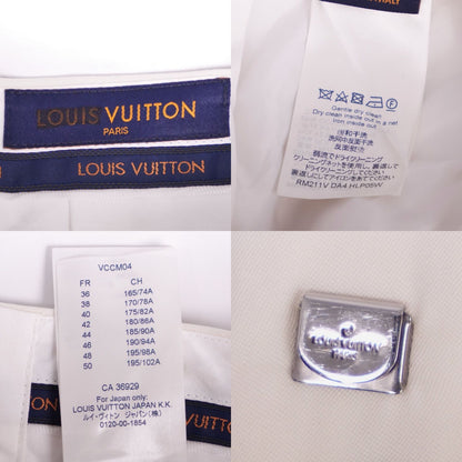 Louis Vuitton Virgil Era Pants Trousers Tailored Monogram Wool Multicolor 44 — view 7