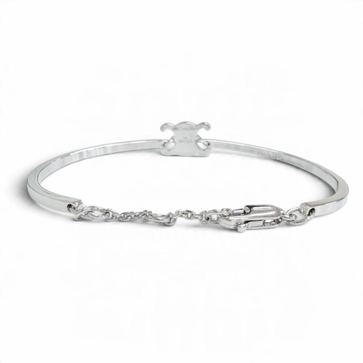 Celine Triomphe Articulate Bracelet Silver — view 5