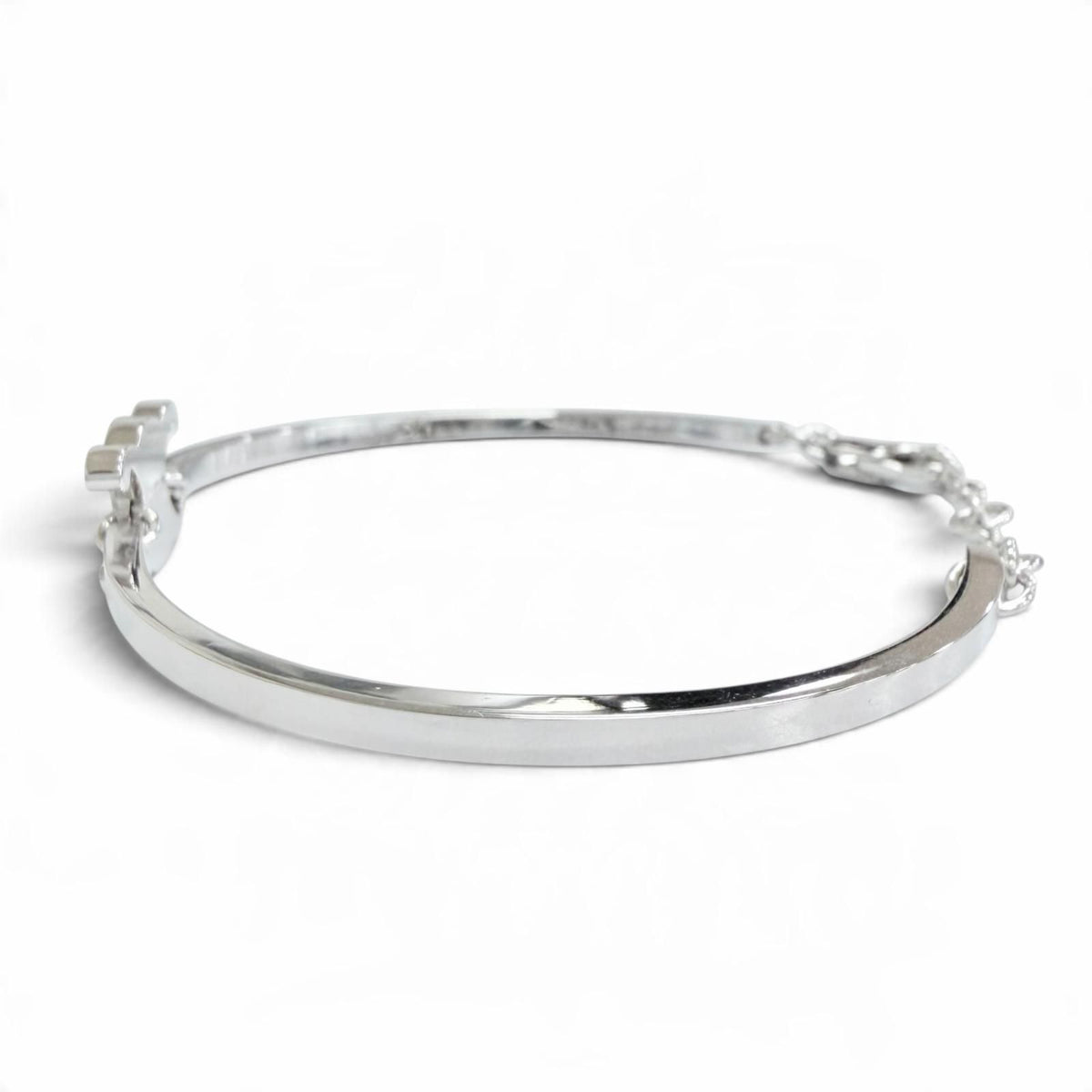 Celine Triomphe Articulate Bracelet Silver — view 3