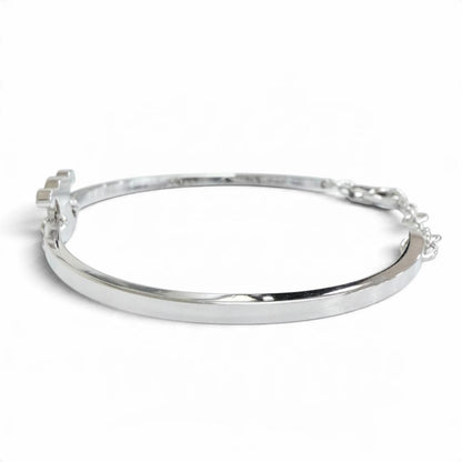 Celine Triomphe Articulate Bracelet Silver — view 3