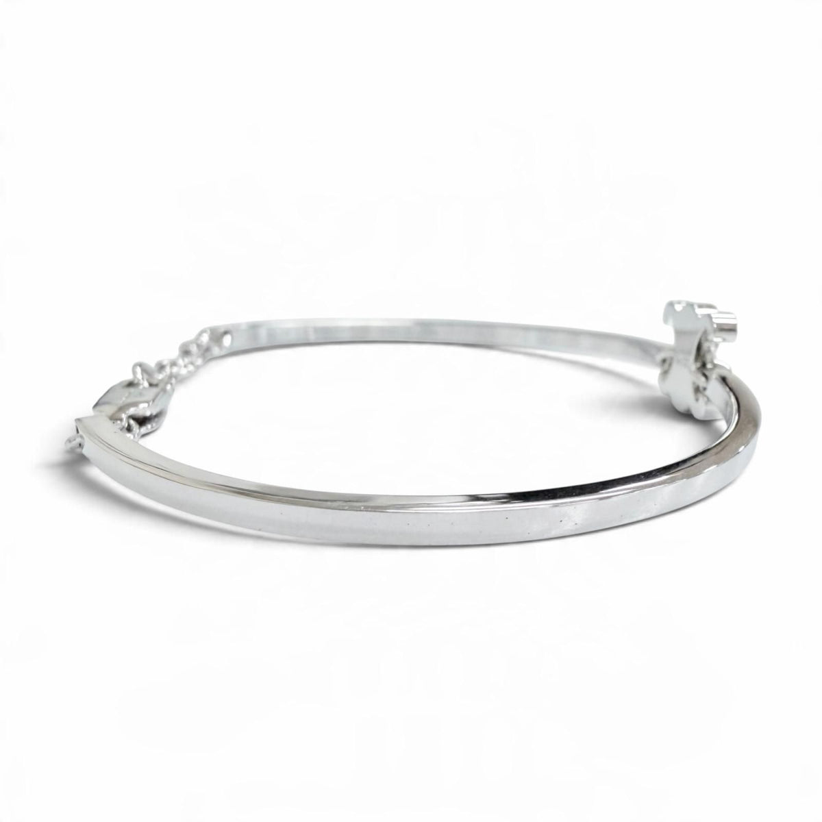 Celine Triomphe Articulate Bracelet Silver — view 4