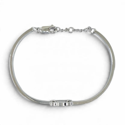 Celine Triomphe Articulate Bracelet Silver — view 6