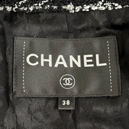 Chanel Constantly Reviewing Coco Buttons Camellia All Over Print Long Double — view 7