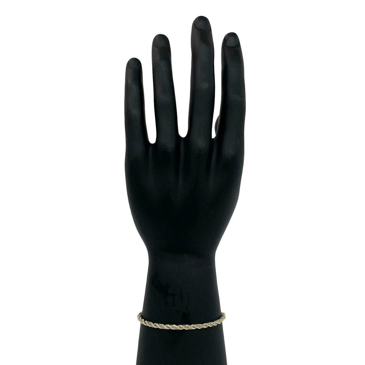 Tiffany & Co Vintage Twisted Rope Bracelet Silver Yellow Gold — view 2