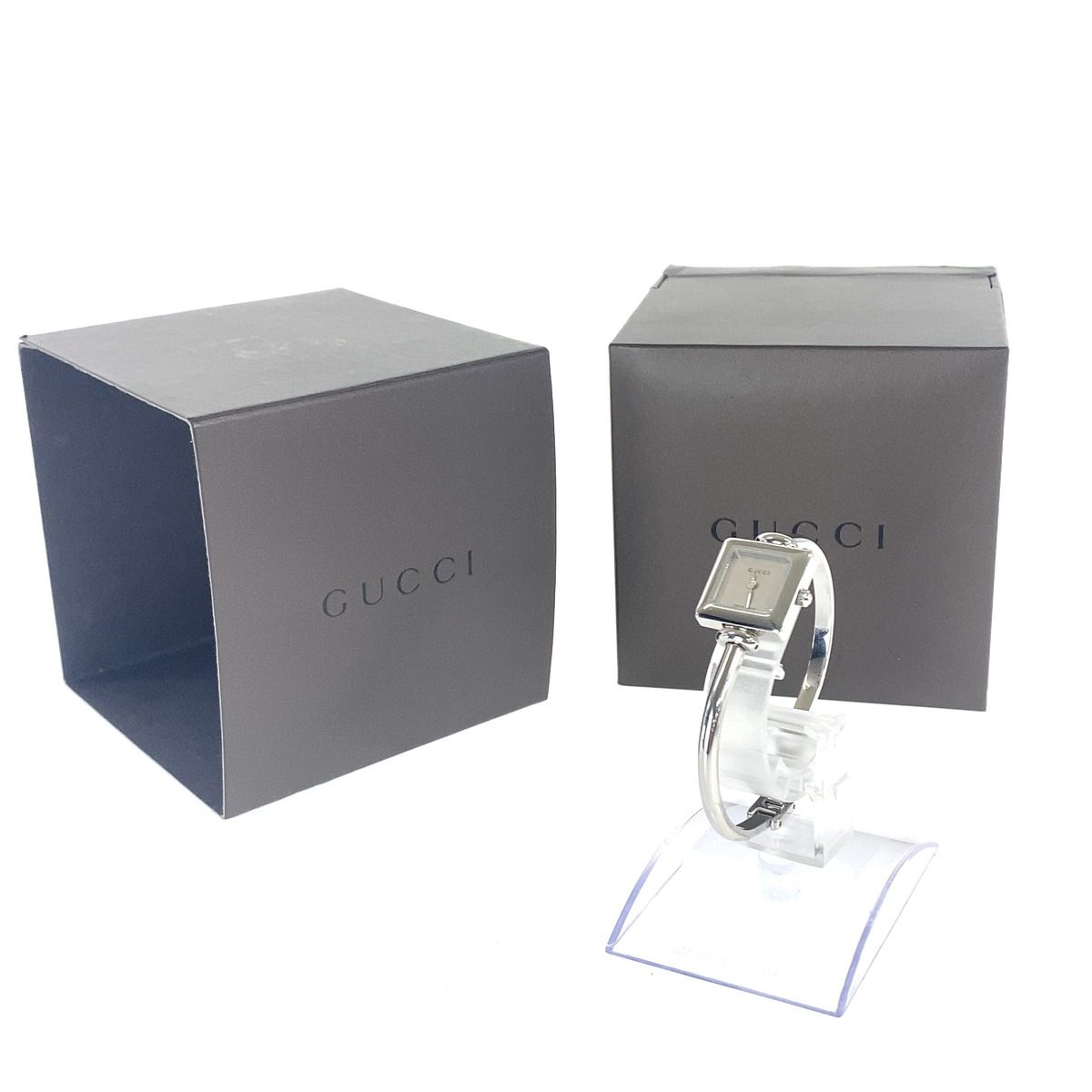 Gucci Bangle Watch Silver Stainless Steel — view 3