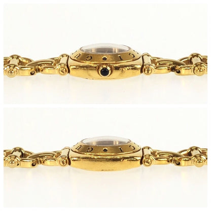Gucci Horsebit Bracelet Watch Black Gold Stainless Steel — view 7