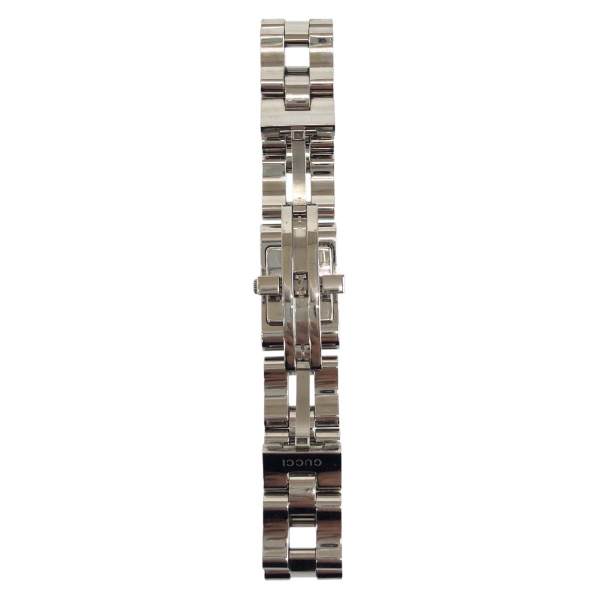 Gucci Bangle Watch Black Silver Stainless Steel — view 4