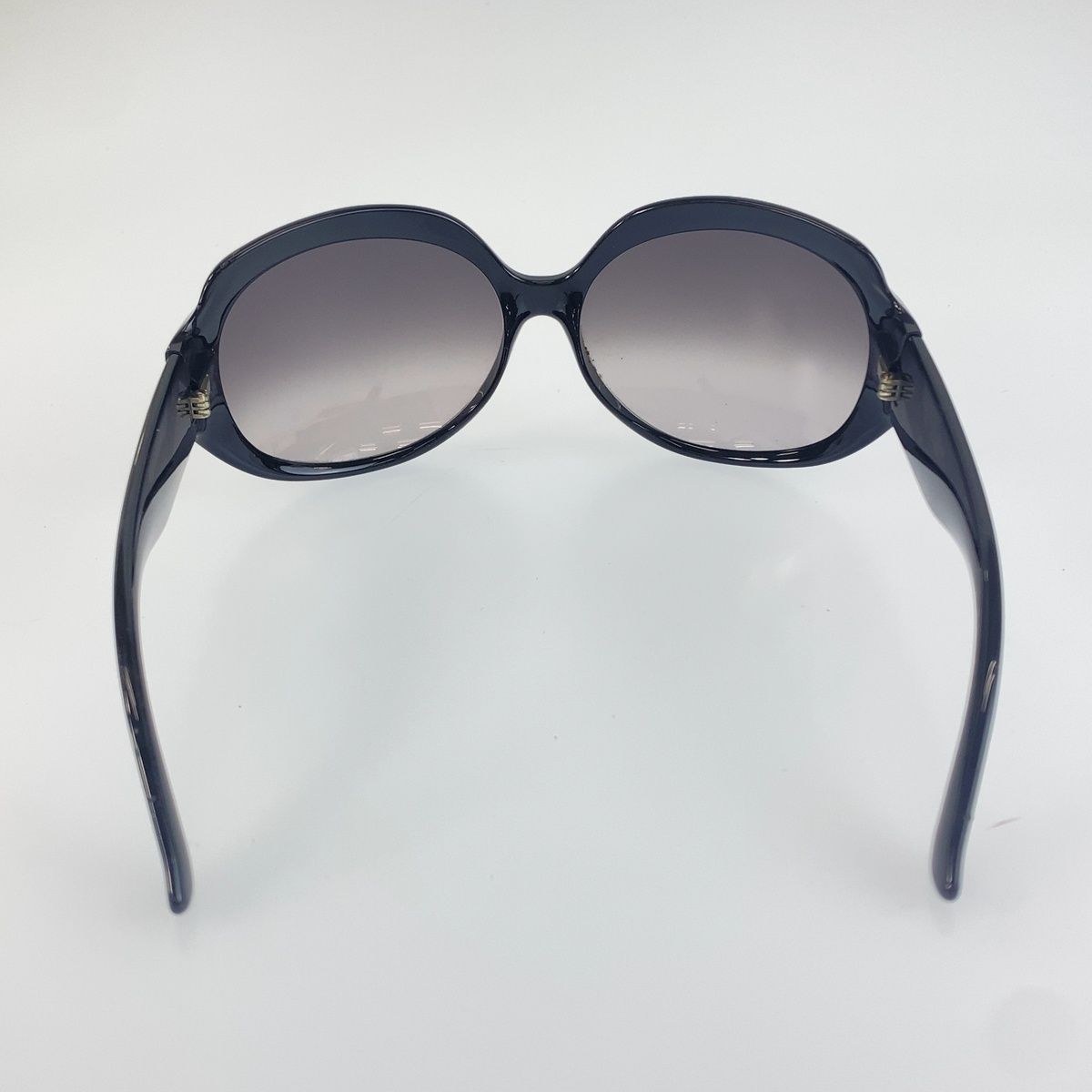 Fendi FF Logo Sunglasses Black Silver Acetate Eyewear — view 3
