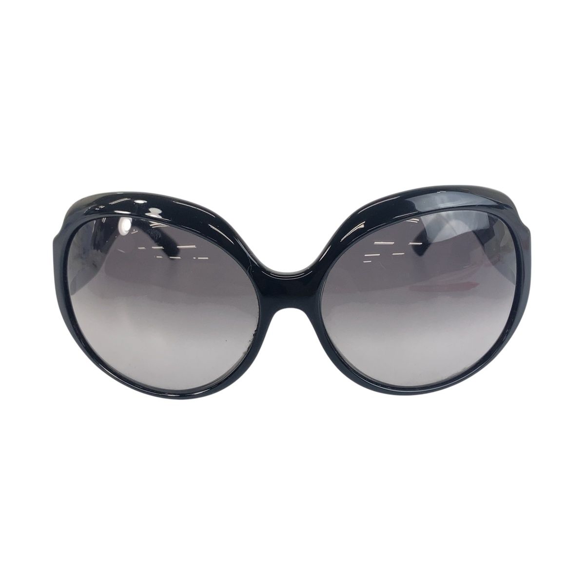 Fendi FF Logo Sunglasses Black Silver Acetate Eyewear — view 2