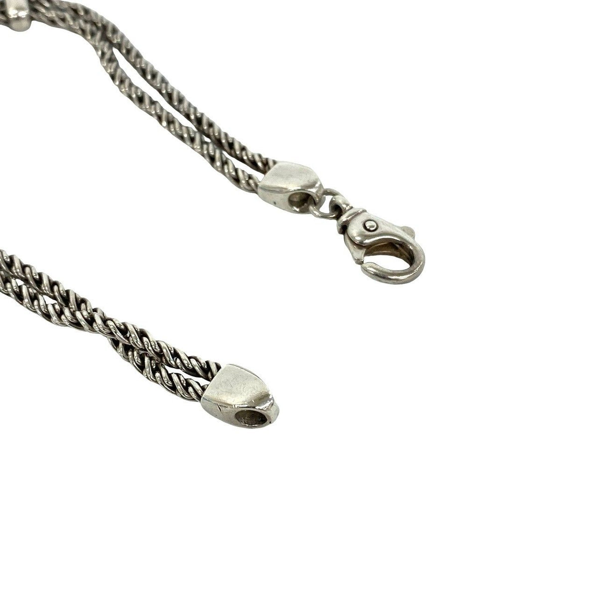 Tiffany & Co Vintage Double Rope Star Bracelet 925 Sterling Silver — view 4