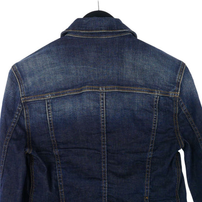 Dolce & Gabbana Denim Jacket Cropped Short Length Long Sleeve Blue 38 — view 5