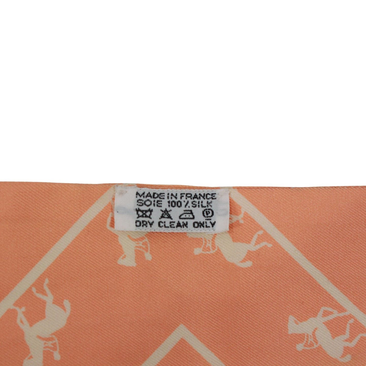 Hermes Twilly le Allure Silk Orange Scarf — view 4