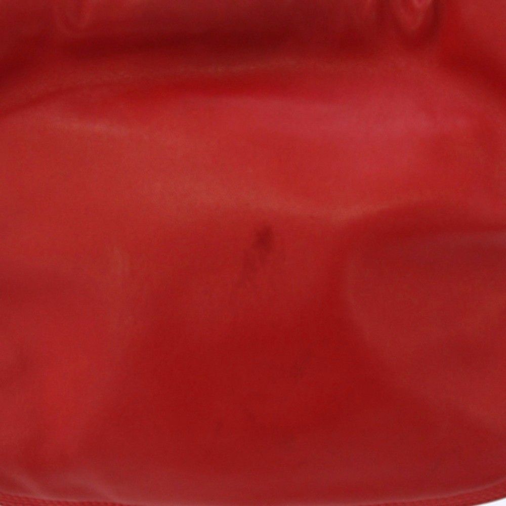 Loewe Vintage Anagram Shoulder Bag Leather Red — view 8