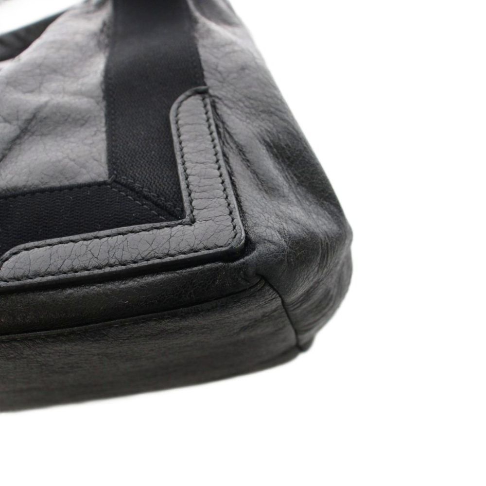 Balenciaga Exclusive Line Cabas S Tote Bag Leather Black — view 7