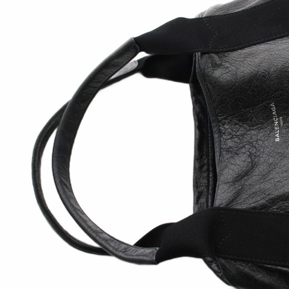 Balenciaga Exclusive Line Cabas S Tote Bag Leather Black — view 8