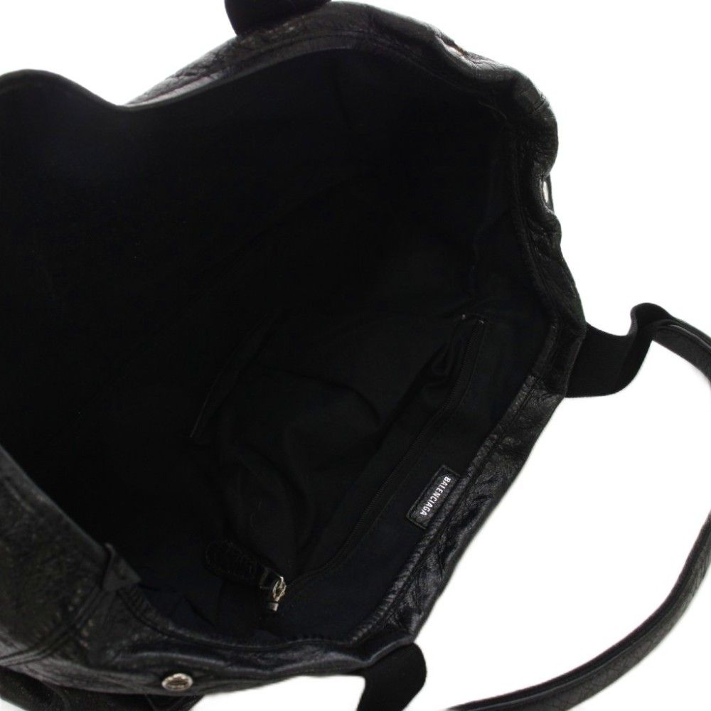 Balenciaga Exclusive Line Cabas S Tote Bag Leather Black — view 5