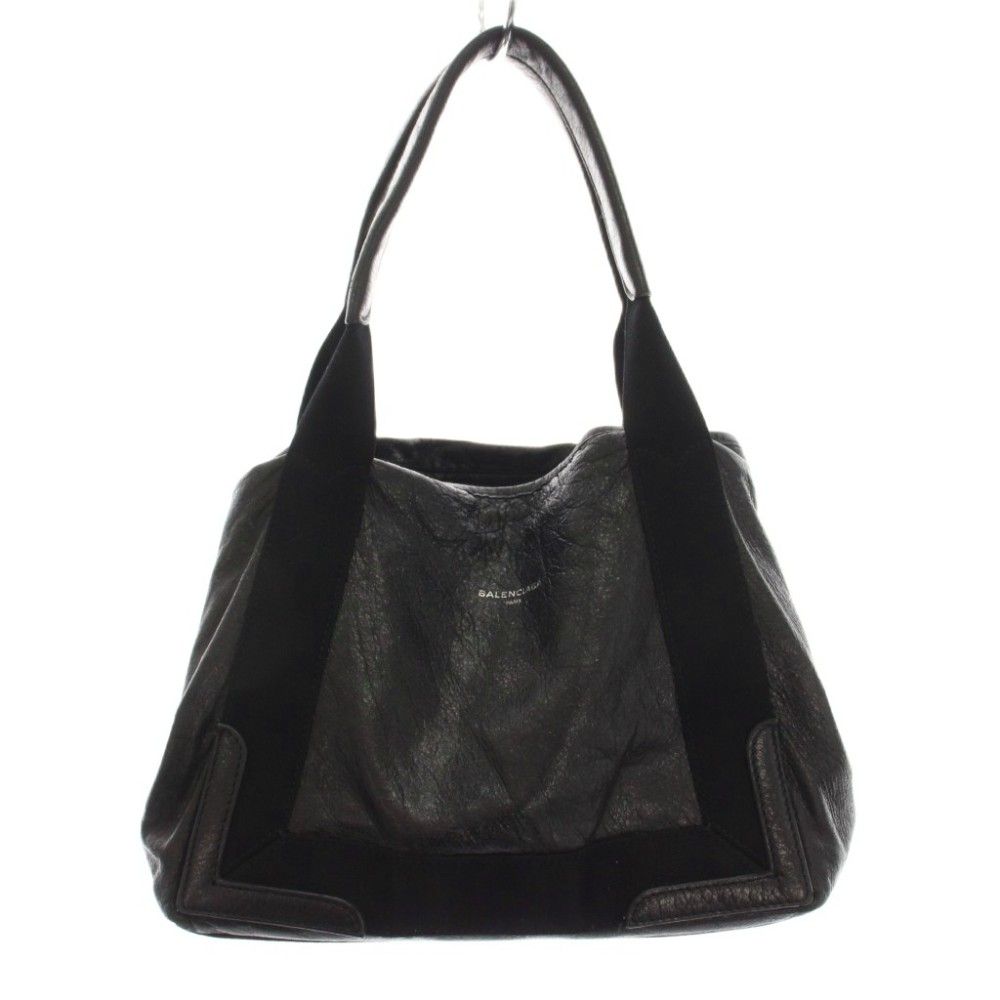 Balenciaga Exclusive Line Cabas S Tote Bag Leather Black
