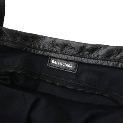 Balenciaga Exclusive Line Cabas S Tote Bag Leather Black — view 6