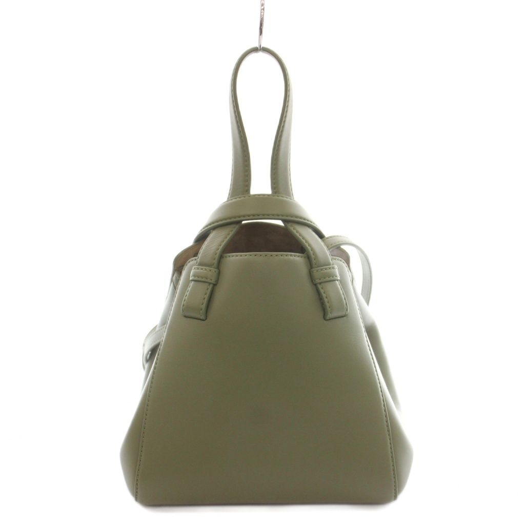 Loewe Hammock Nugget 2-Way Handbag Shoulder Napa Calfskin Anagram Logo Solid — view 3