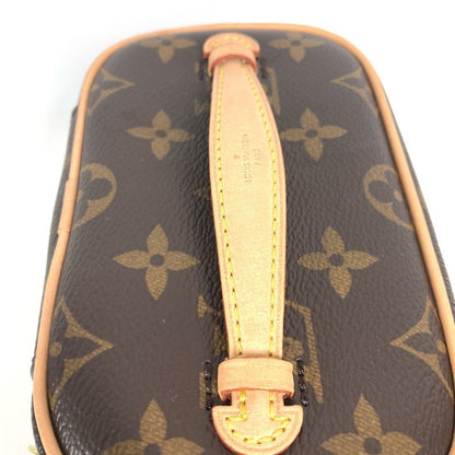 Louis Vuitton Makeup Pouch Nice Nano Monogram Canvas Brown — view 6