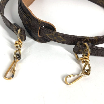 Louis Vuitton Shoulder Strap Monogram Canvas Brown — view 5