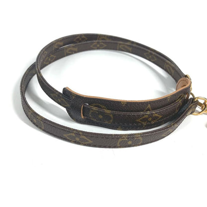 Louis Vuitton Shoulder Strap Monogram Canvas Brown
