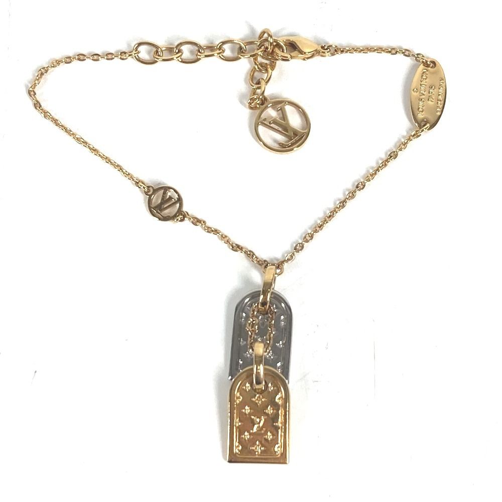 Louis Vuitton Bracelet Nanogram Monogram Gold